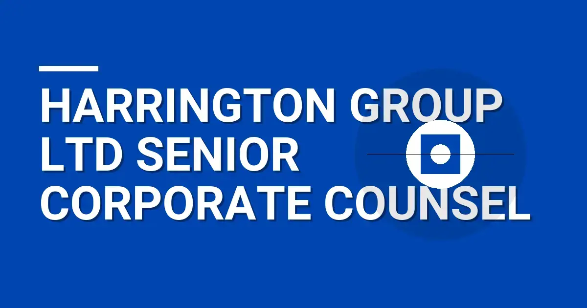 Harrington Group Ltd Senior Corporate Counsel